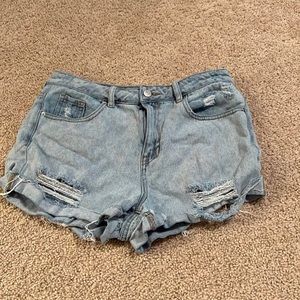 Pacsun, mom jean shorts, size 28